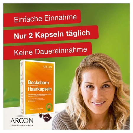 Bockshorn + Micronutrient Hair Capsules 60 kapsułek: ceny i cechy