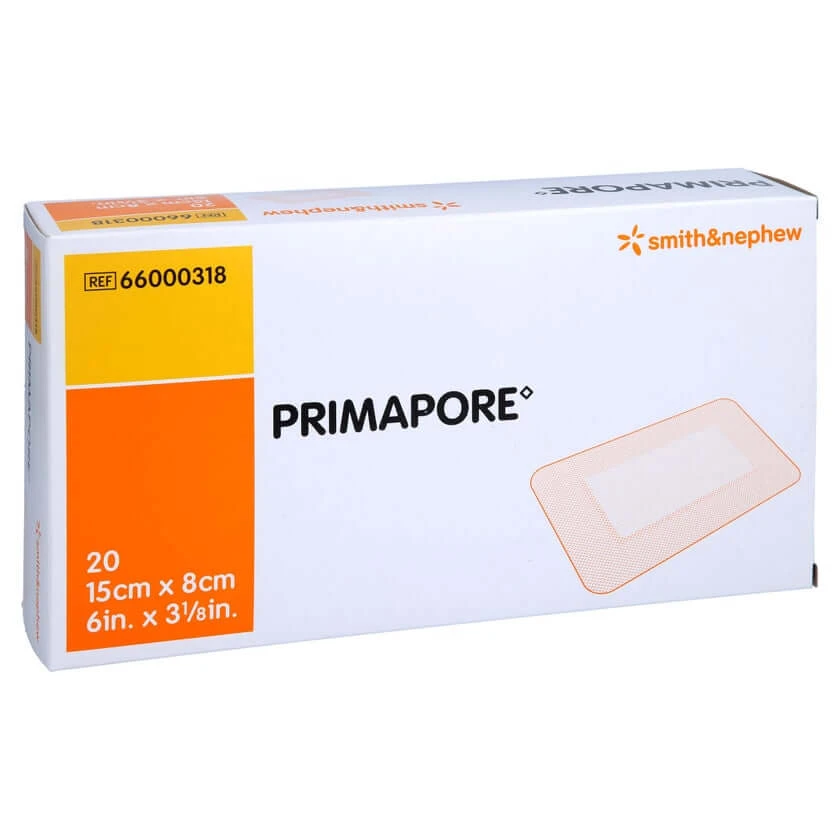 Primapore wondverband 8x15 cm steriel 20 st.