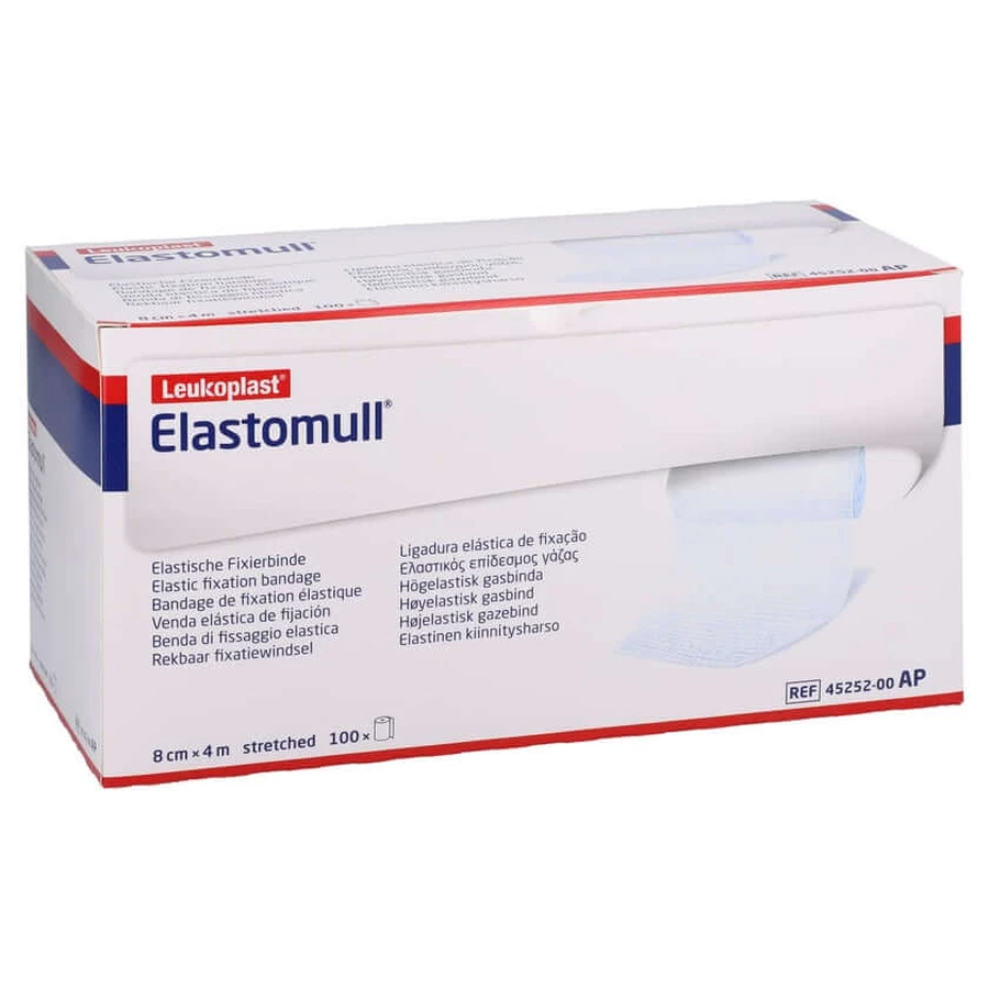 Elastomull 8 cmx4 m elast.Fixierb.45252 100 St