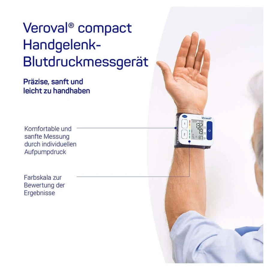 Veroval Compact Polsbloeddrukmeter 1 st