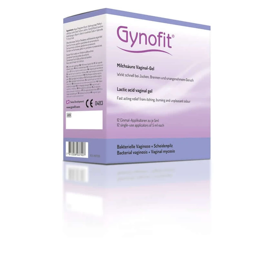 Gynofit Vaginal-gel Mit Milchsäure 12X5 ml