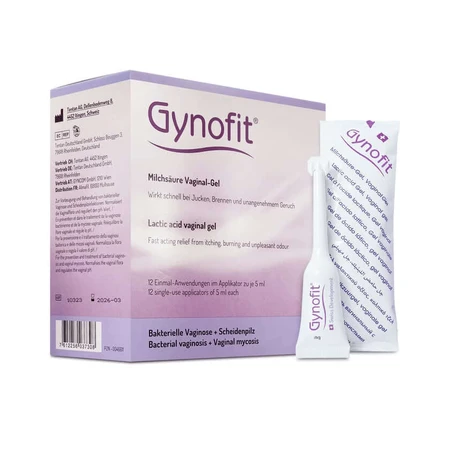 Gynofit Vaginal-gel Mit Milchsäure 12X5 ml