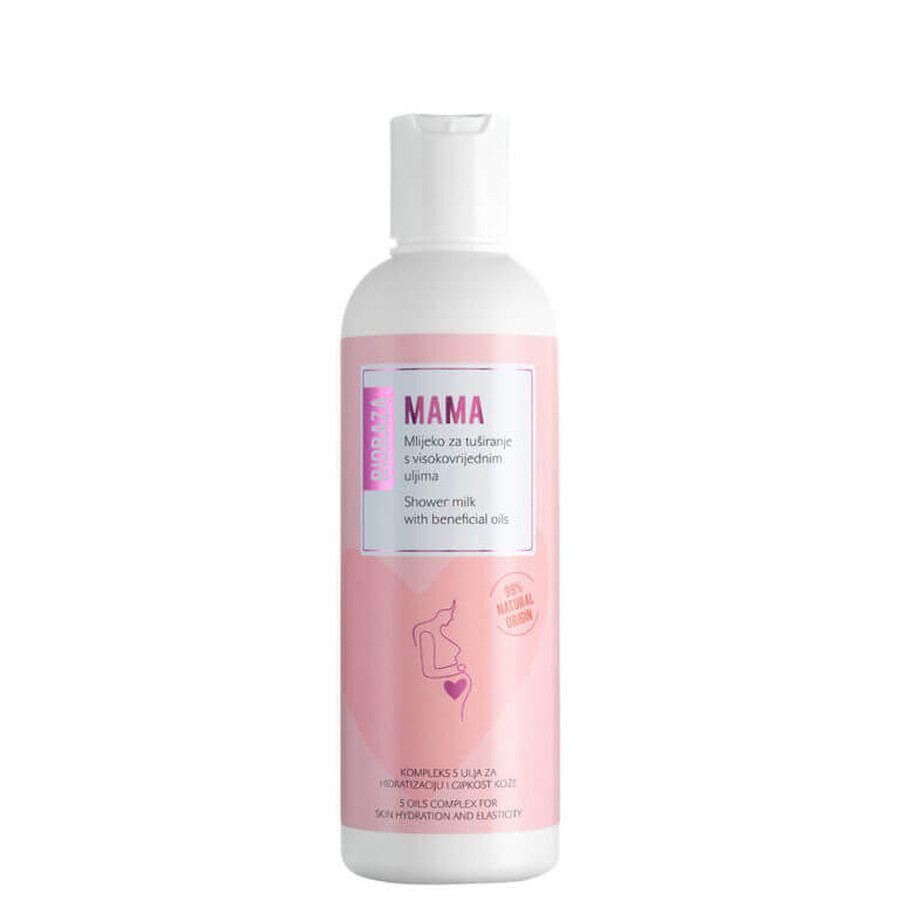 Gel de ducha antiestrías x 200 ml, Biobaza Mama