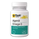 Raab Vitalfood® Omega-3 from algae oil capsules 75 pcs.