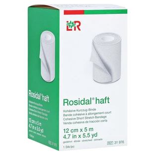 Rosidal zelfklevend compressieverband 12 cmx5 m 1 st
