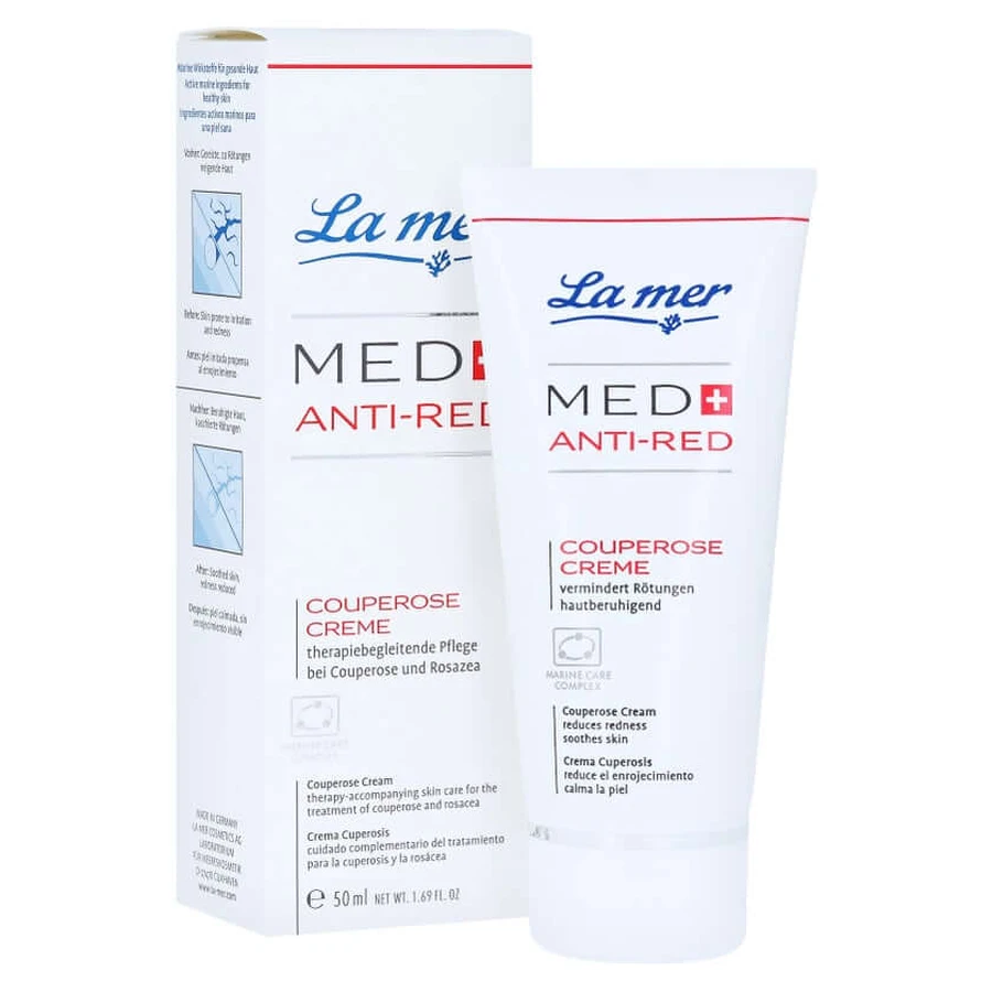 La mer MED+ ANTI-RED Couperose Creme ohne Parfum 50 ml