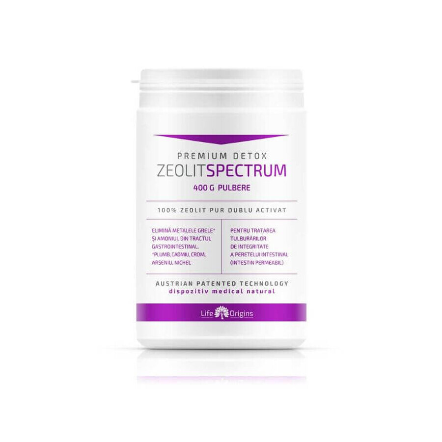 Zeolit Spectrum x 400 g, Life Origins