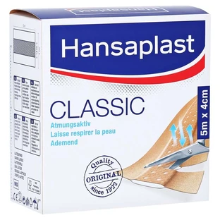 Hansaplast Klassiek gips 4 cmx5 m 1 st