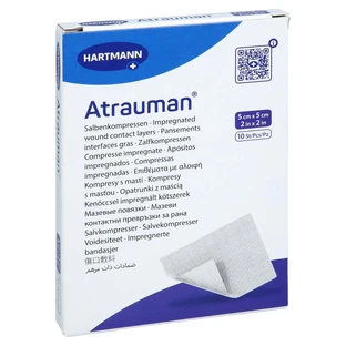 Atrauman 5x5 cm steriele kompressen 10 st.