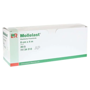 Mollelast Binden 8 cmx4 m weiß 20 St