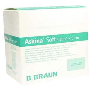 Askina Soft Wound Dressing 5x9 cm stérile 50 pcs.