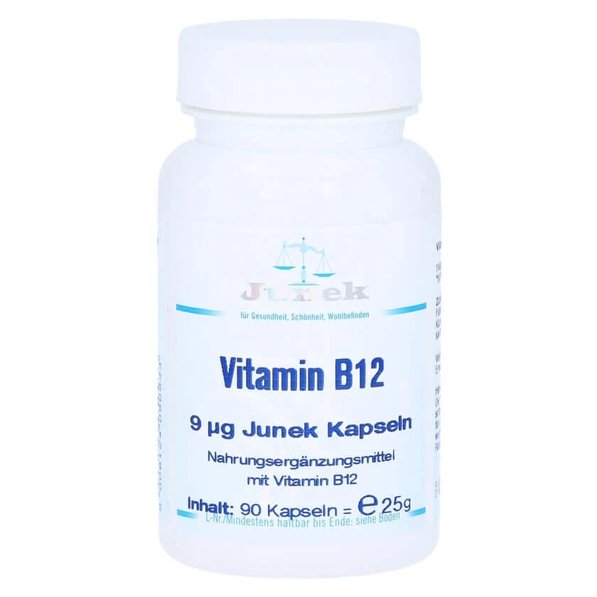 Vitamine B12 9 µg Junek Capsules 90 Capsules