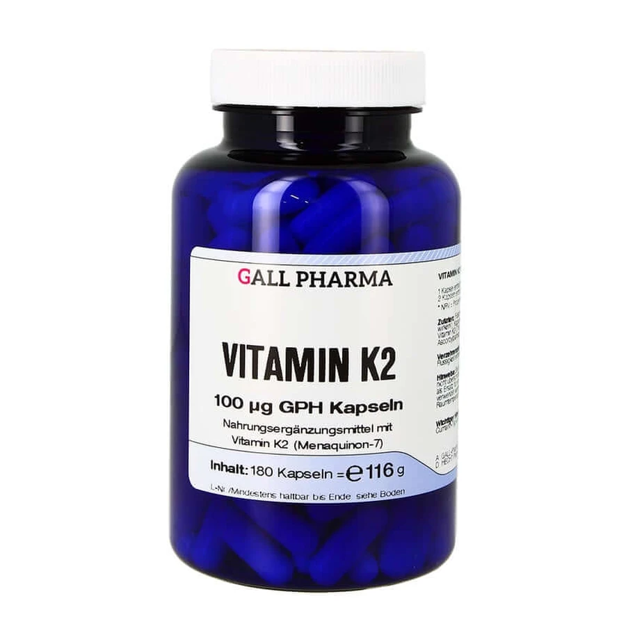 Vitamina K2 100 µg GPH Cápsulas 180 Cápsulas