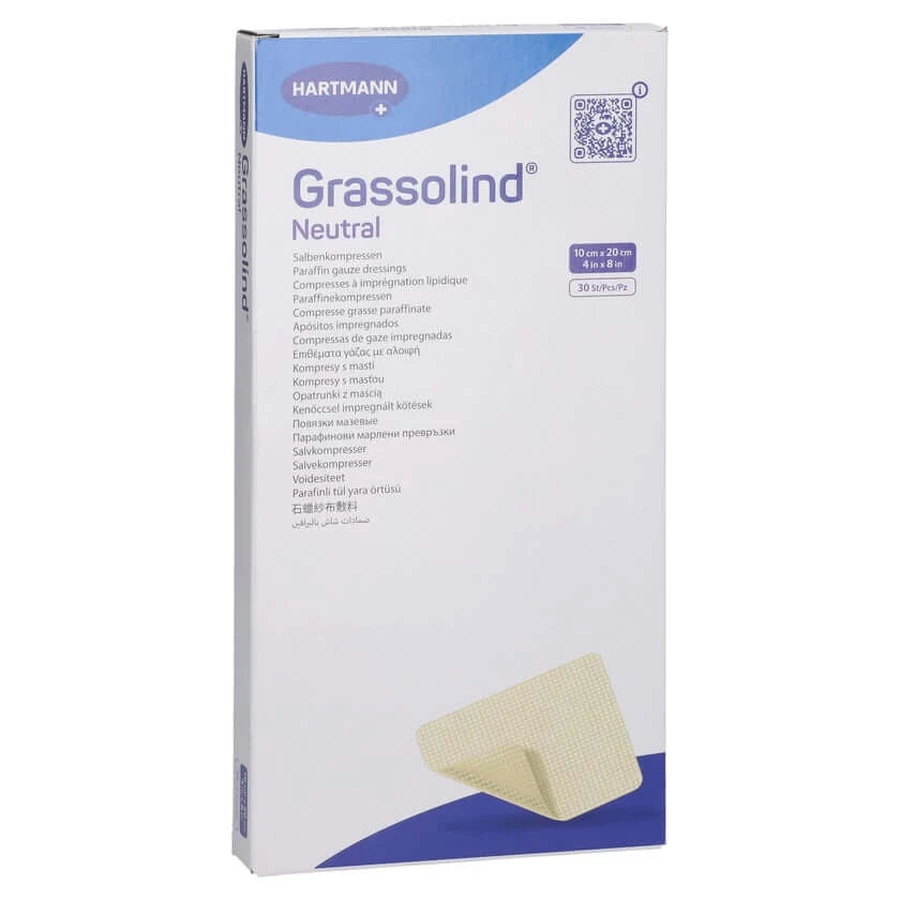 Impacchi di pomata Grassolind 10x20 cm ste 30 pz.