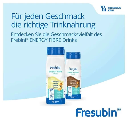 Frebini Energy Fibre Trinknahrung Vanille 4X200 ml