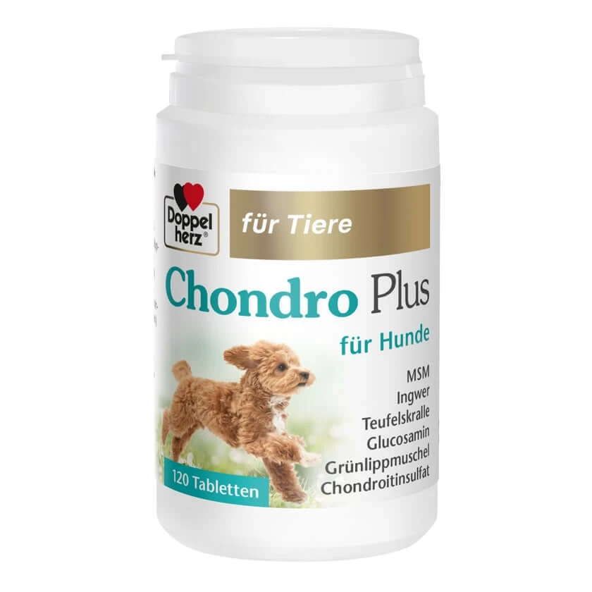 Double Heart voor Dieren Chondro Plus voor Honden 120 St