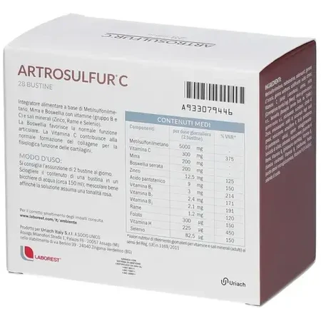 Artrosulfur C, 2x28 sachets, Laborest Italia