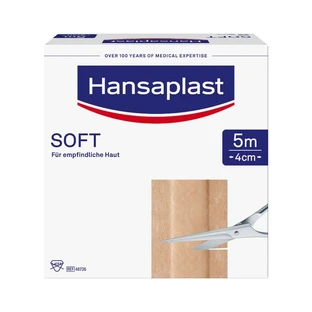 Hansaplast Rollo de escayola blanda, 5m x 4cm 1 ud.