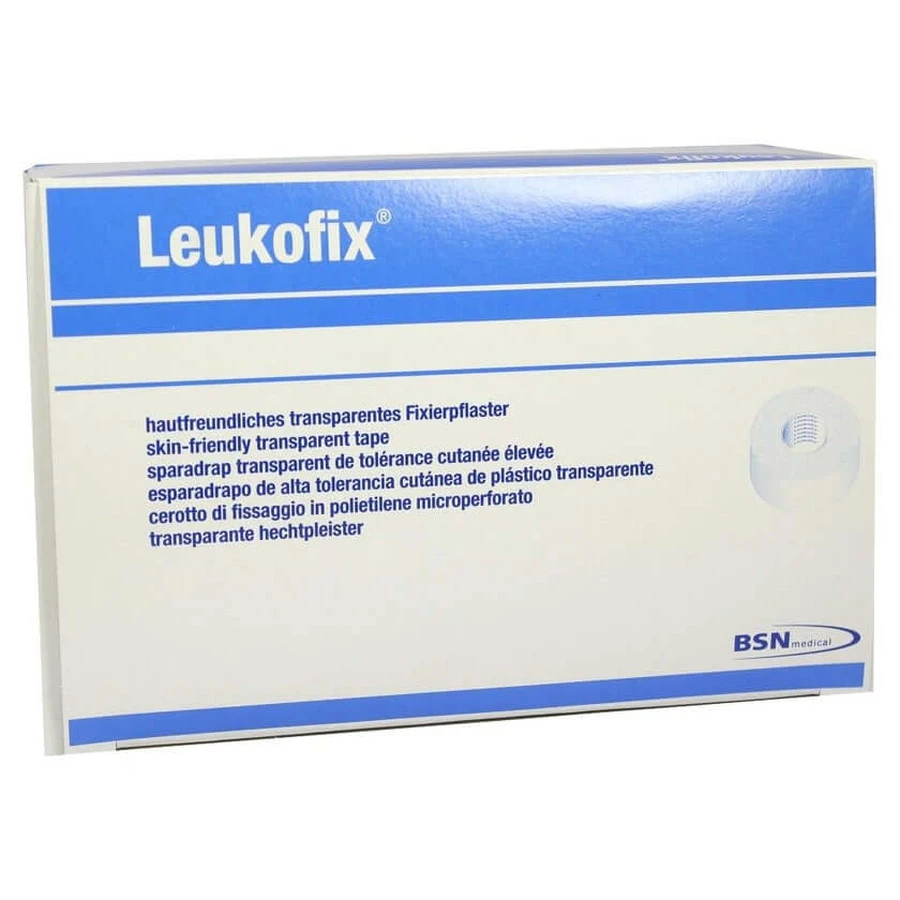 Esparadrapo Leukofix, 2,5 cm x 9,2 m 12 uds.