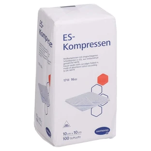 Es-compresse non sterili 10x10 cm 16-fold 100 pz.