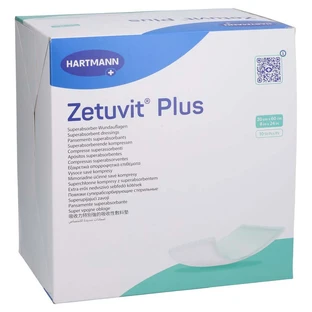 Zetuvit Plus ekstra mocny kompres chłonny sterylny 20x60 cm 10 szt.