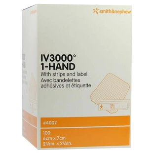 Opsite IV 3000 6x7 cm transparent cannula fixi 100 pcs.