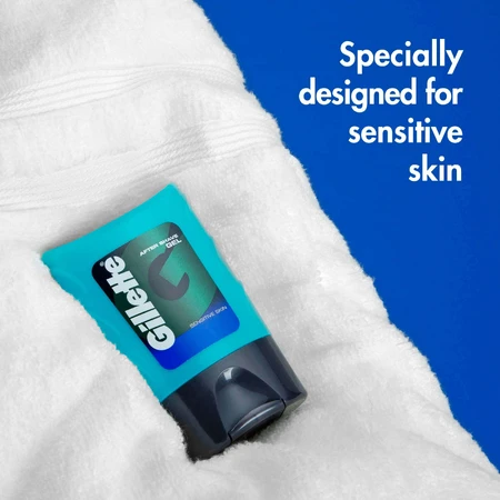 Gillette Soothing After-Shave Gel, 3x75 ml