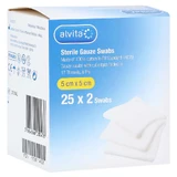 Alvita Mullkompressen Steril 5x5 cm 25X2 St