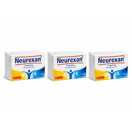 Neurexan, 3 × 50 Tabletten, Biologische Heilmittel Heel 