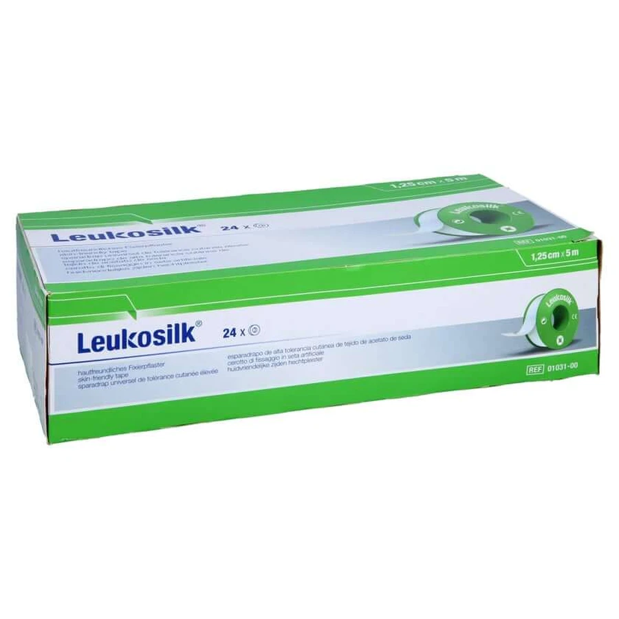 Leukosilk 1,25 cmx5 m 24 st.