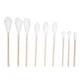 Wattenstaafjes met wattenkop 15 cm groot 50 stuks