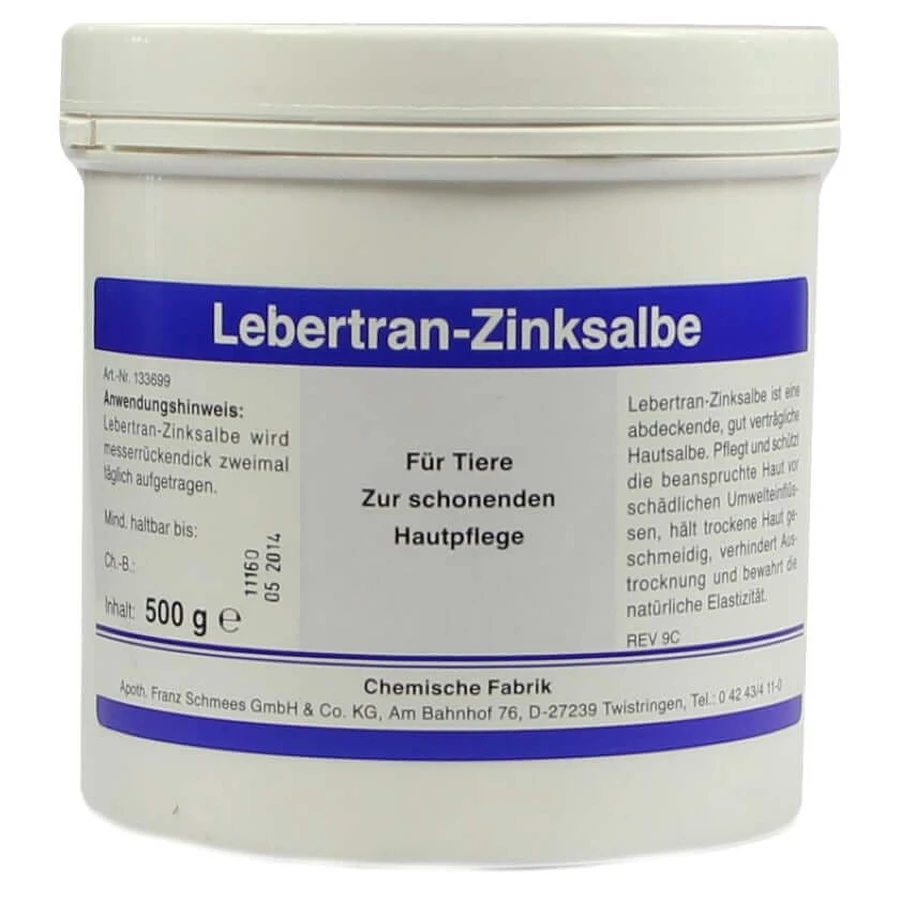 Cod liver oil zinc ointment vet. 500 g