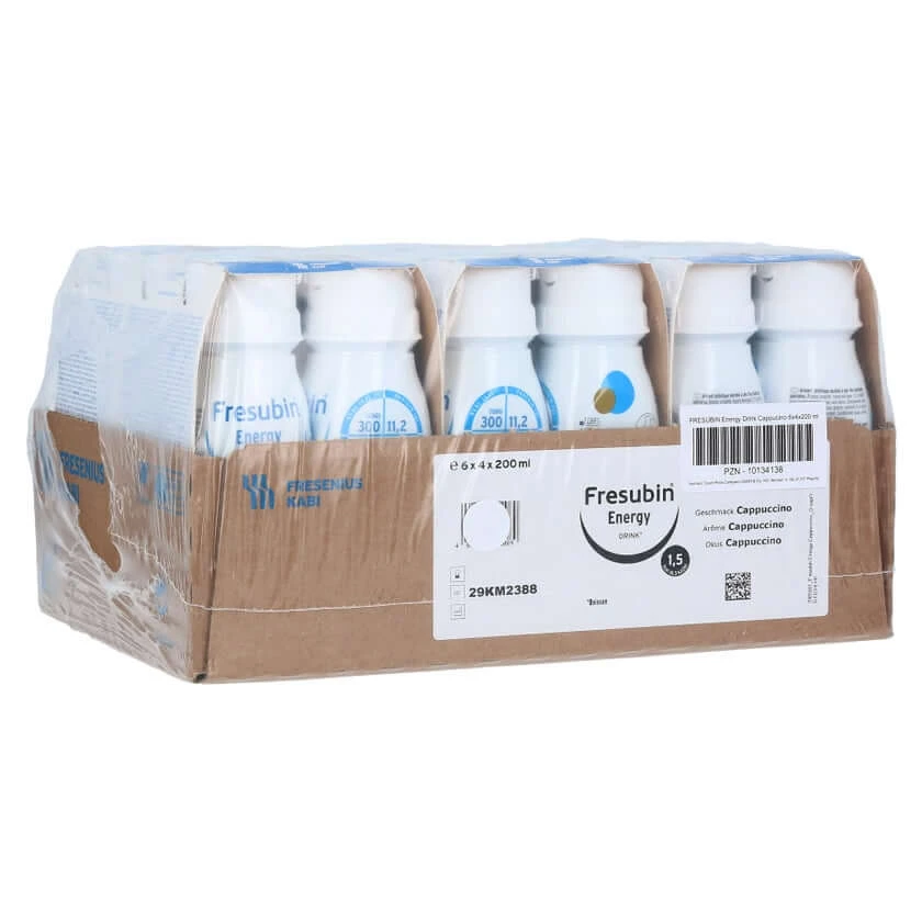 Fresubin Energiedrank Cappuccino 6X4X200 ml