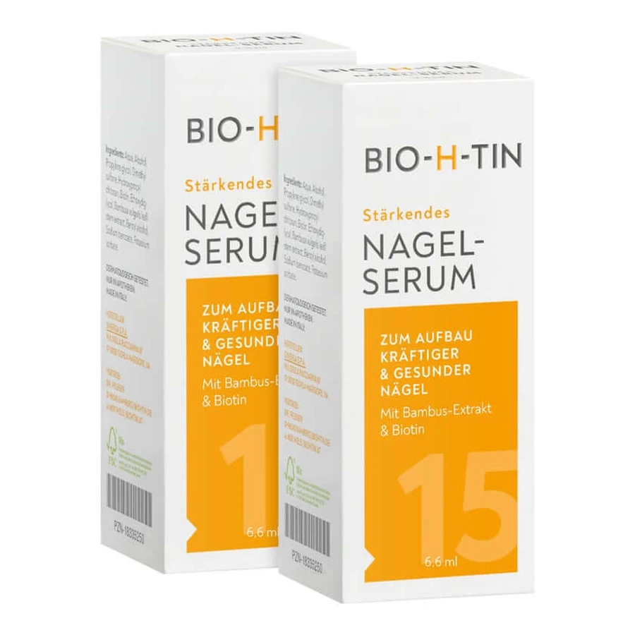 Bio-h-tin Strengthening Nail Serum 2X6.6 ml