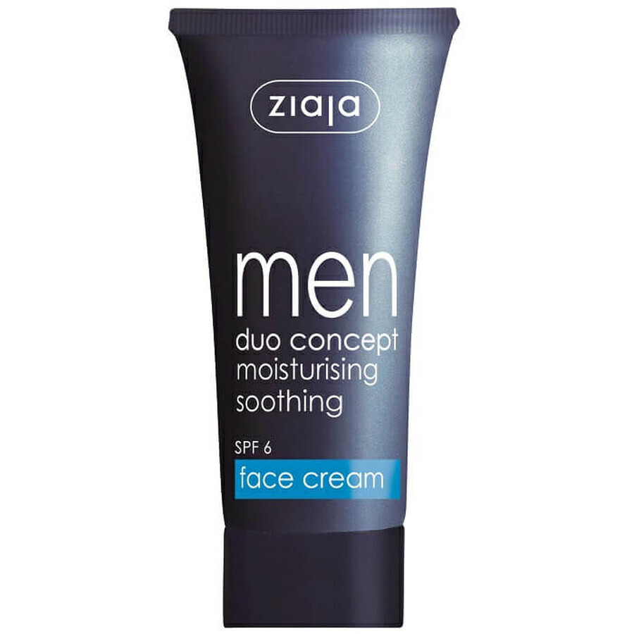 Crème hydratante matifiante pour hommes, SPF 6, 50 ml, Ziaja