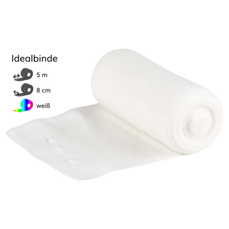 Bandage idéal 8 cmx5 m en boucle sous cellophane 1 pc