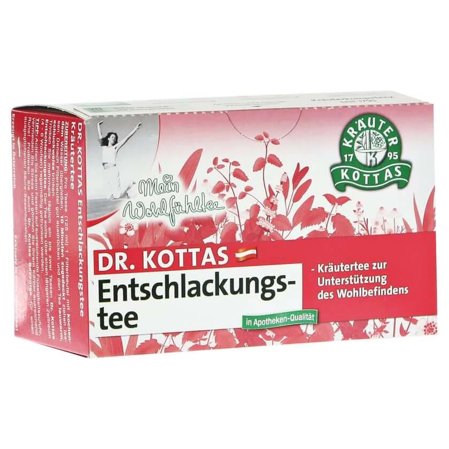 Dr.kottas detox torebki filtracyjne do herbaty 20 szt.: ceny i cechy