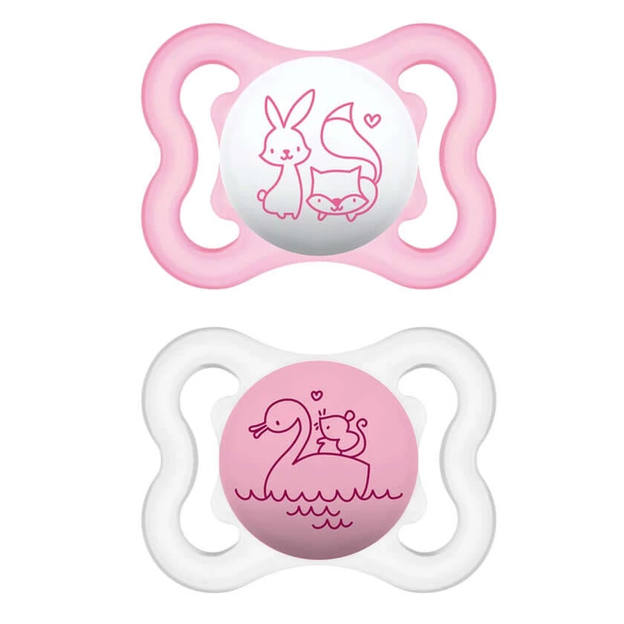 MAM Air Silicone 0-6 mois 2 pcs
