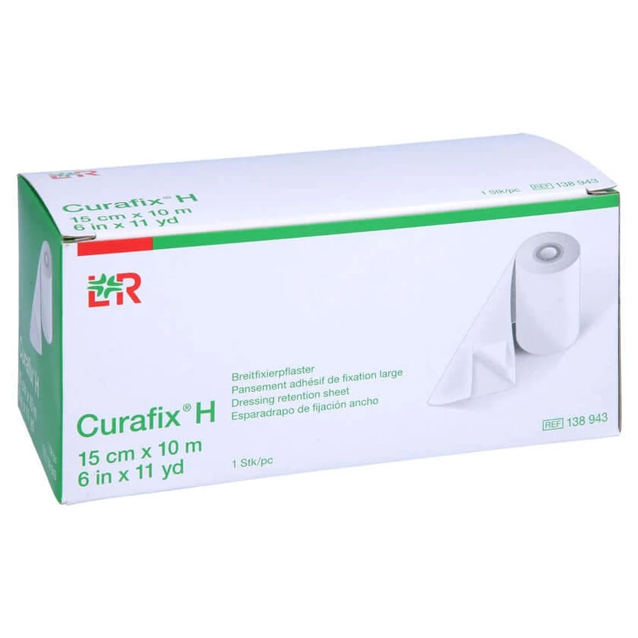 Curafix H plaster mocujący 15 cmx10 m 1 szt.: ceny i cechy