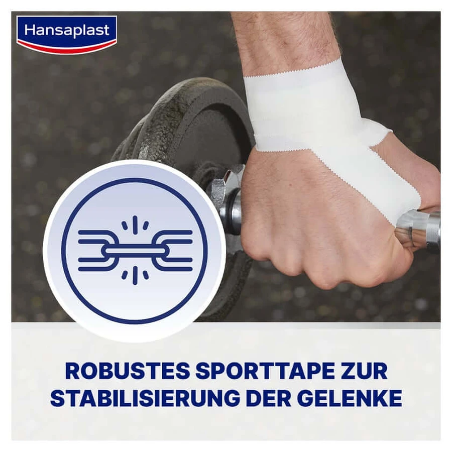 Hansaplast Robustes Sporttape 2,5 cmx10 1 St