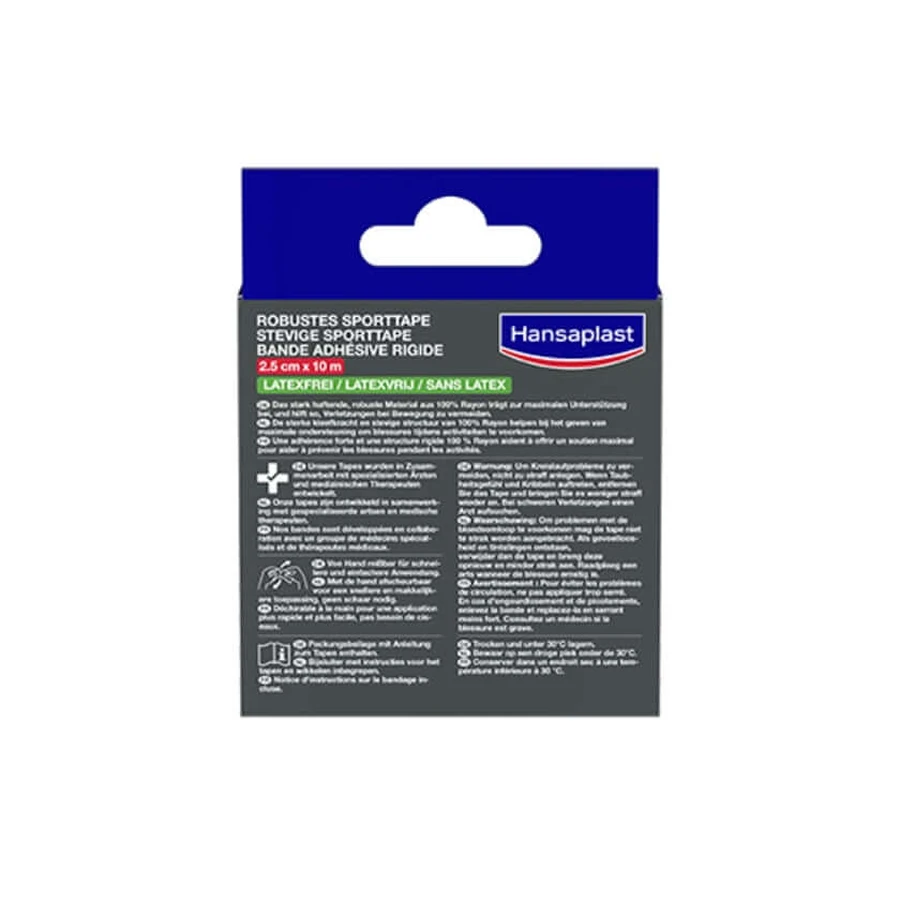 Hansaplast Robustes Sporttape 2,5 cmx10 1 St
