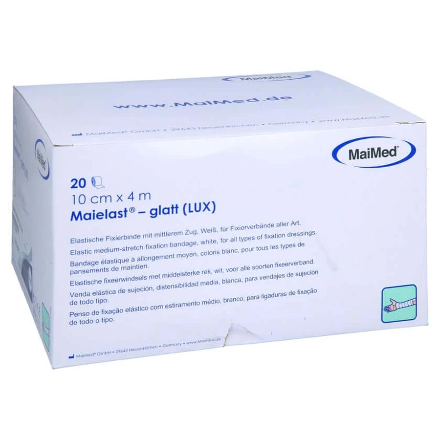 Bande élastique de fixation 10 cmx4 m 20 pcs