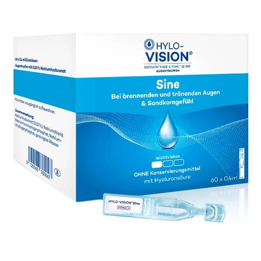 Hylo-Vision Sinus 60X0,4 ml