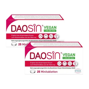 DAOSiN Vegan paquete doble 2X25 unid.