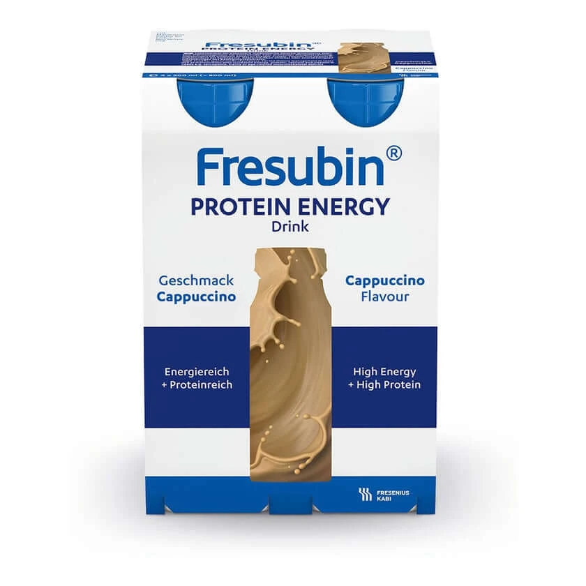 Fresubin Eiwit Energiedrank Cappuccino 4X200 ml