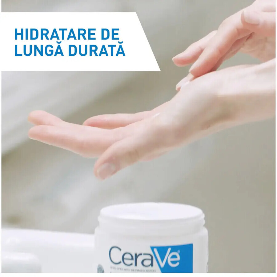 Hydraterende gezichts- en lichaamscrème voor de droge en zeer droge huid, 340 g, CeraVe