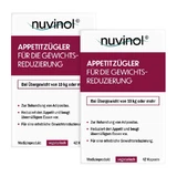 nuvinol cápsulas supresoras del apetito envase doble 2X42 unid.