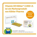 Vitamin D3 Köhler 2,000 IU 20 St