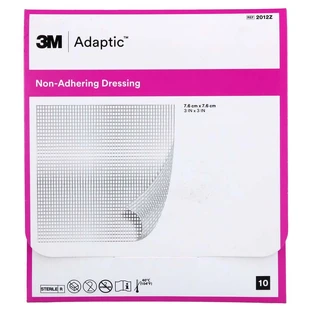 Adaptic 7,6x7,6 cm feuchte Wundauflage 10 St