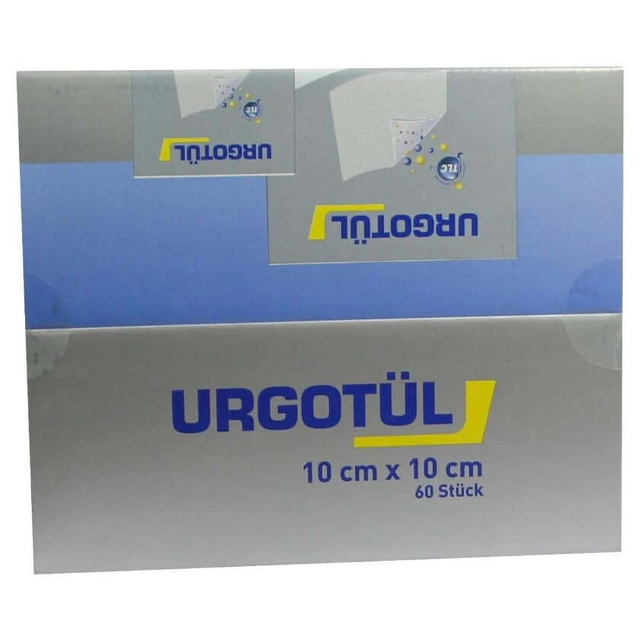 Urgotül 10x10 cm distribuitor de tifon pentru răni 60 buc